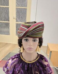 Senegalese aso-oke headtie