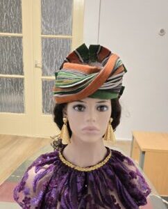 Senegalese aso-oke headtie